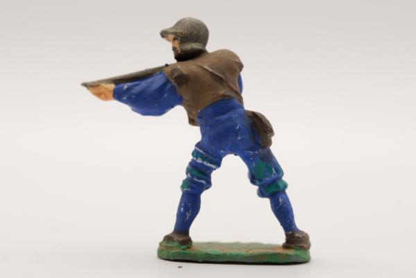 Landsknecht rifleman with French helmet